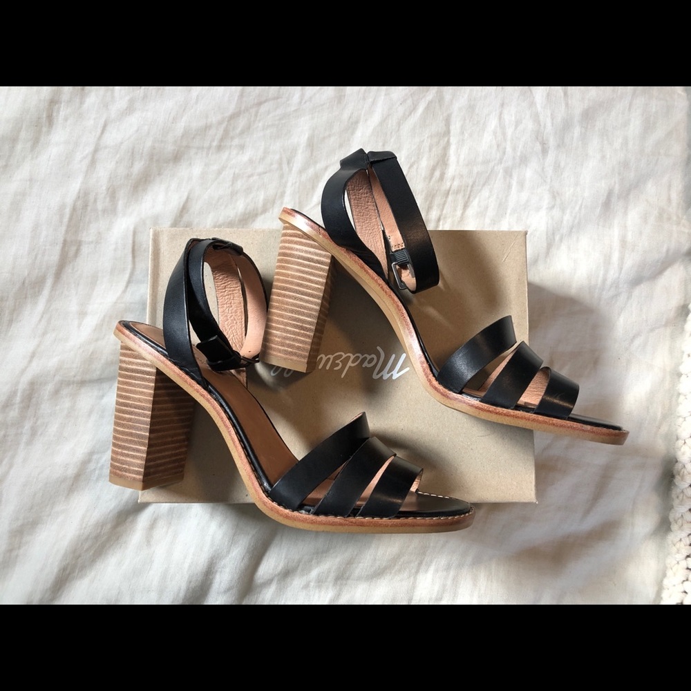 Madewell size 9 strappy heels